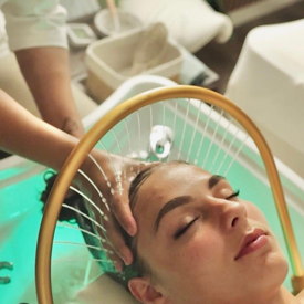 Headspa-behandling hos Friskvårdslabbet